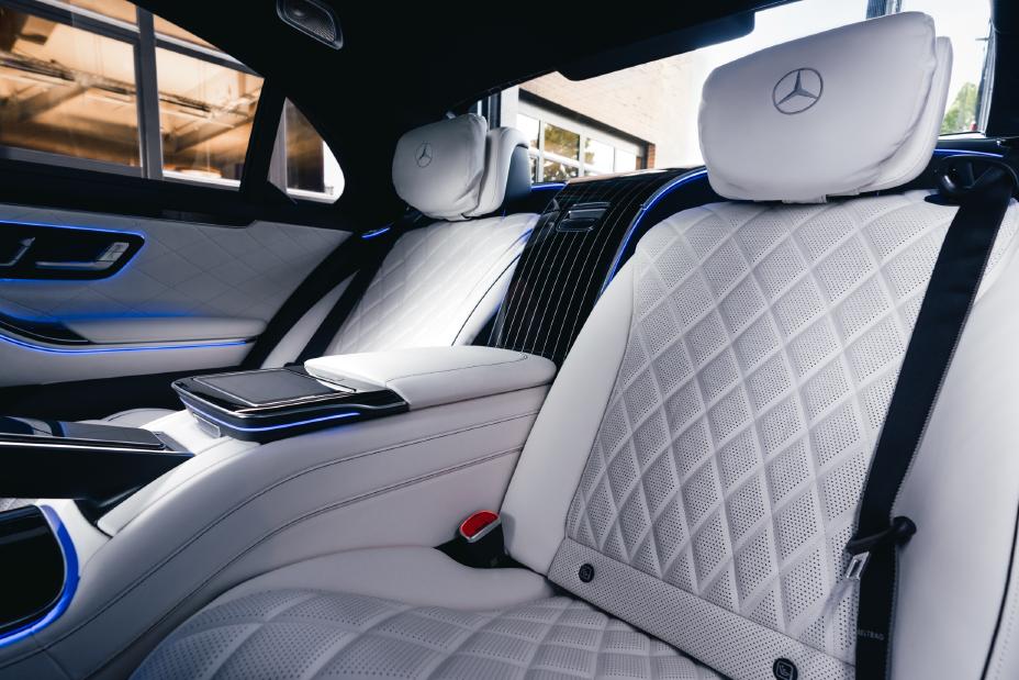 White Car Interior